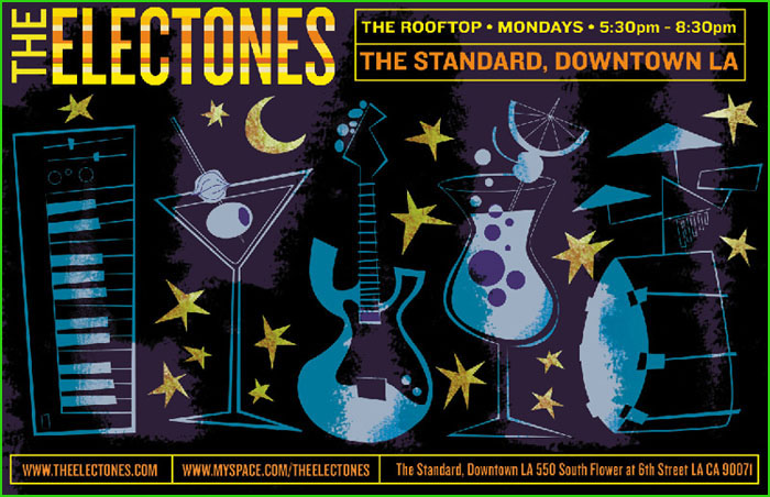 The Electones at the Standard Hotel Rooftop