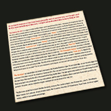 Take Two Inside Text